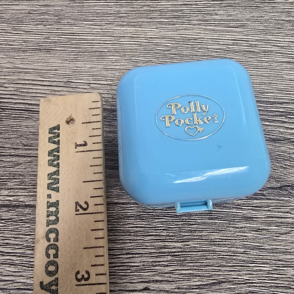 Polly Pocket Dinnertime Ring and Ring Case 1991 Vintage Bluebird Compact Only‎ - Picture 7 of 8